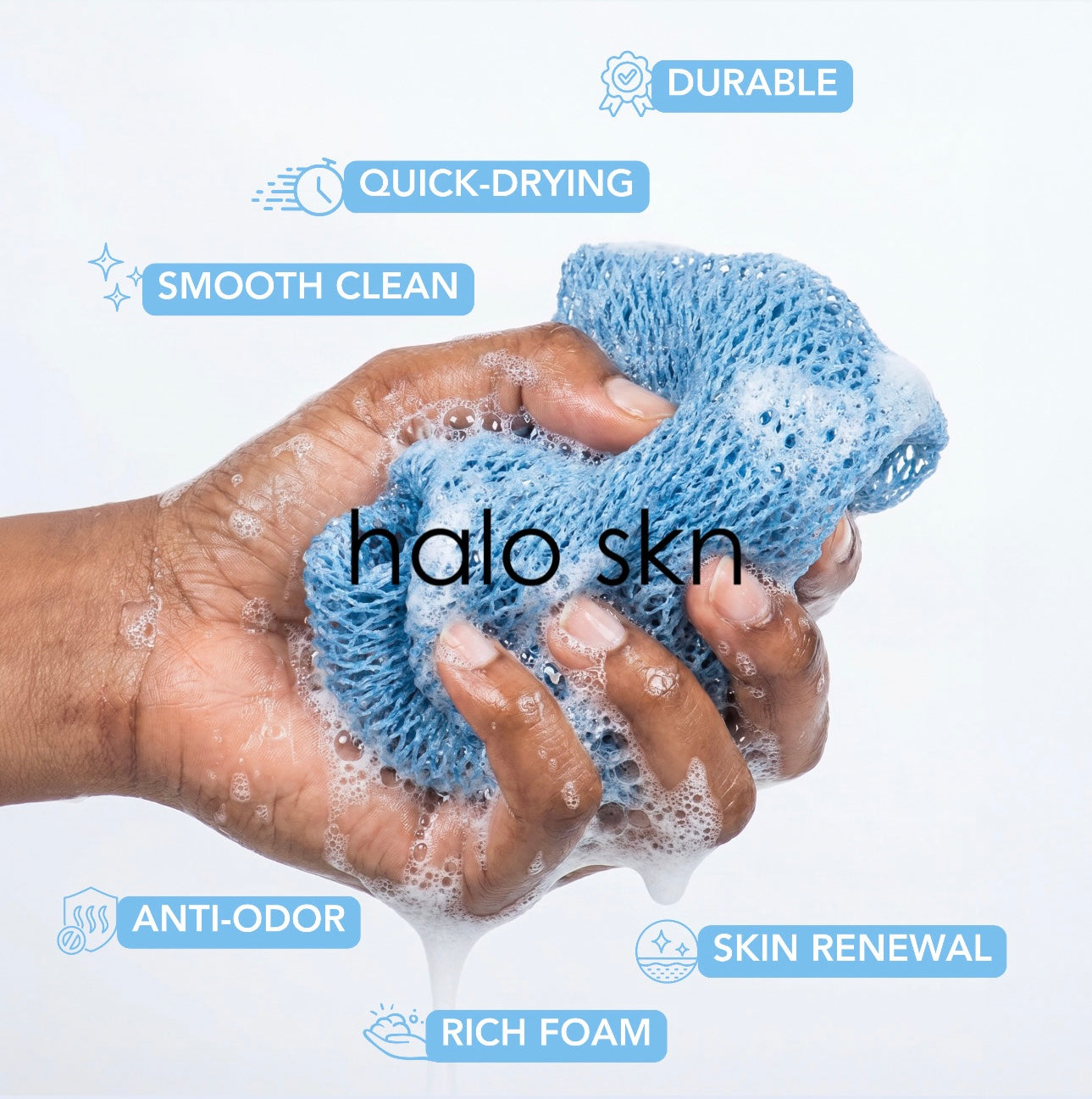 BOGO Exfoliating Body African Net Sponge