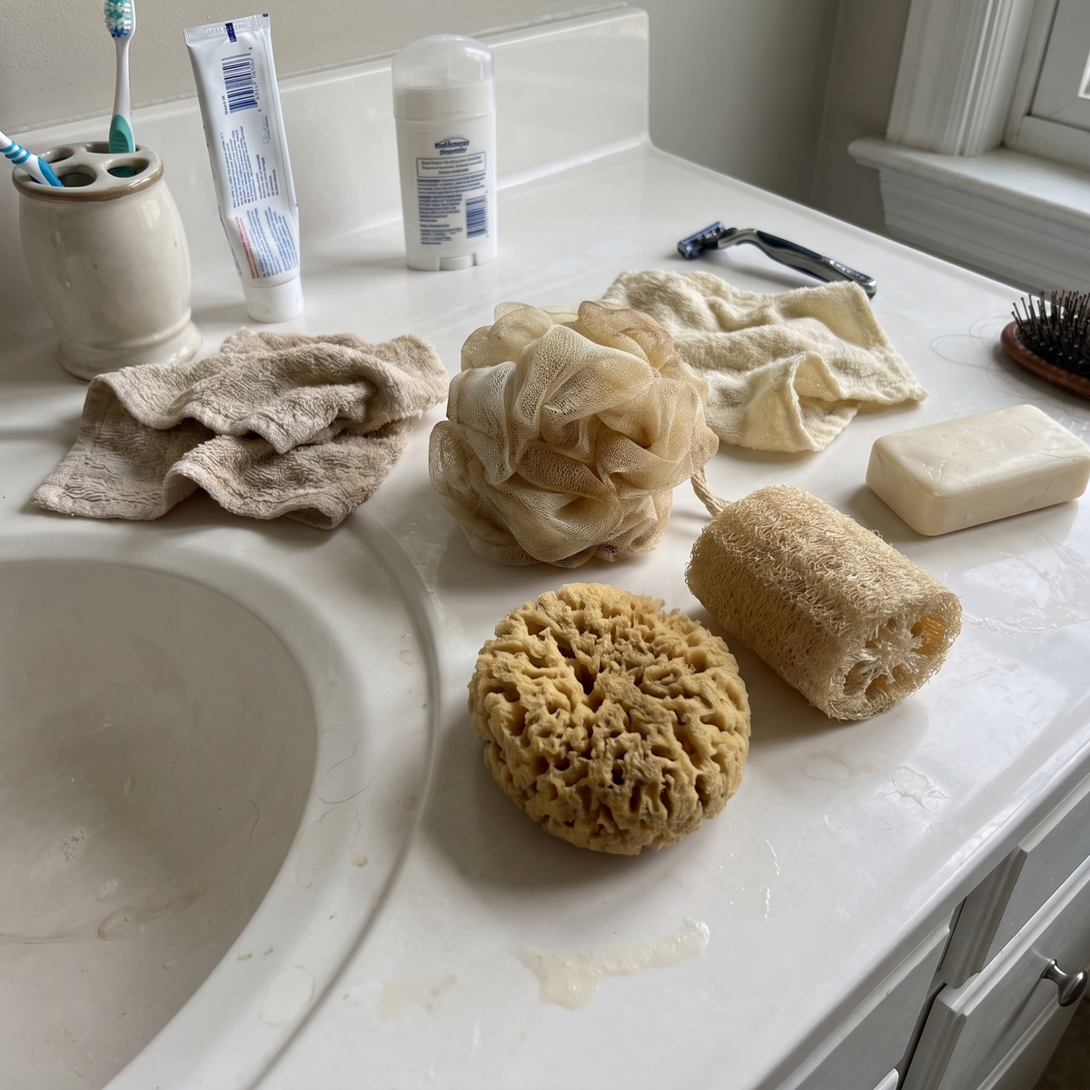 What are you actually washing with